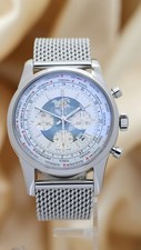 Breitling Transocean Unitime Pilot Chronograph  AB0510 Original Papiere + Box