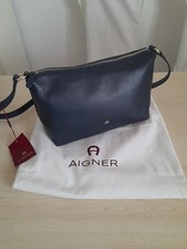 Aigner Tasche dunkelblau neu