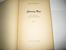 Steinbeck J Cannery Row Straße d Ölsardinen Zürich 1953