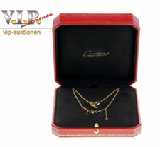 CARTIER COLLIER HALSKETTE KETTE++TRINITY ANHÄNGER 18K/750 TRICOLOR GOLD NECKLACE