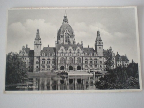 Alte hannover rathaus - ak,