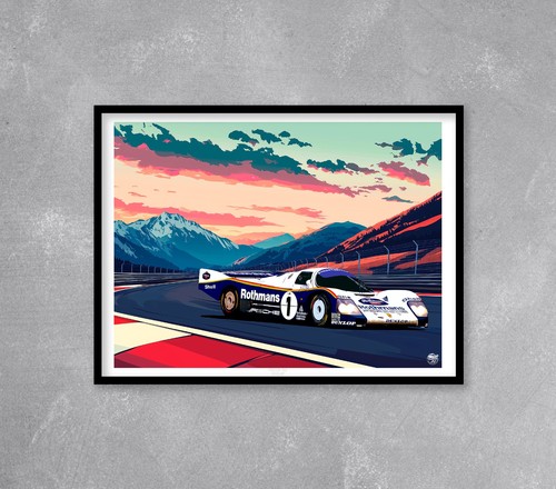 Porsche 962c rothmans mans - 962c, le