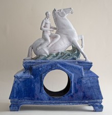 Keramik Art déco Frauenakt