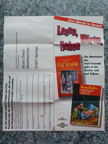 Kassette flyer fünf - mc,