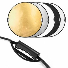 110cm 5in1 Faltreflektor Studio Fotografie Reflektor mit Handgriffen Tasche
