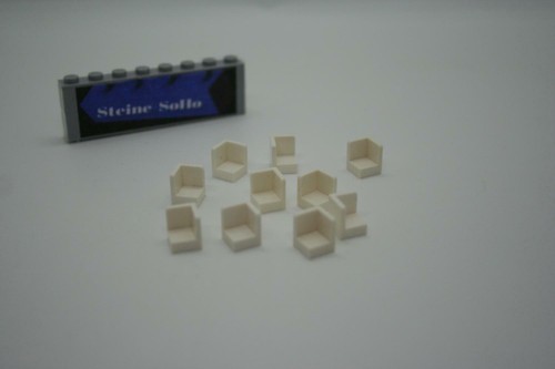 Lego 10x paneel ecke - 10x,