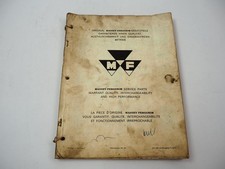 Massey Ferguson MF 30 Mähdrescher Ersatzteilliste Ersatzteilkatalog 1971