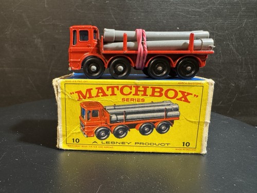 Matchbox 10d pipe truck rot - 10d,