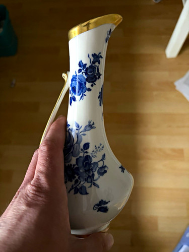Echt cobalt porzellanvase - cobalt,