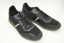 Bally Herren Schuhe Sz 11.5 Europa 40 Blau Leinen S9399