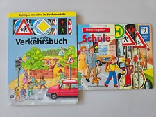 Unterwegs zur Schule + Das große Verkehrsbuch Verhalten im Straßenverkehr Karton