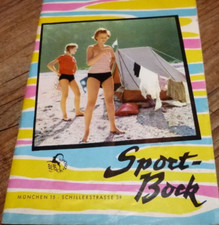 Sport-Bock München Katalog/Broschüre Sommer 1958  Zelte/Sportschuhe/Camping