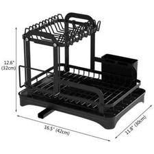 Camping -Geschirrständer Tellerständer Topfdeckelhalter Küchenschrank Organizer