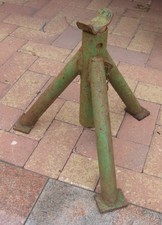 1x alter Unterstellbock ✨ Bockständer Stützbock WAGENHEBER verstellbar massiv