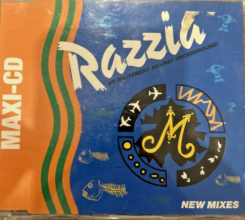 Razzia new mixes maxi cd - m, |