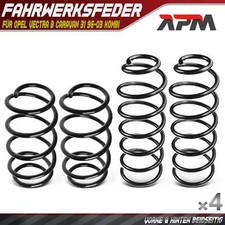 4x Federn Fahrwerksfeder Vorne