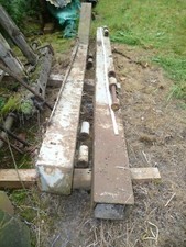 Stahl - Torpfosten 140x140 mm, 2,35 m lang  !!! Nur 30 € !!!