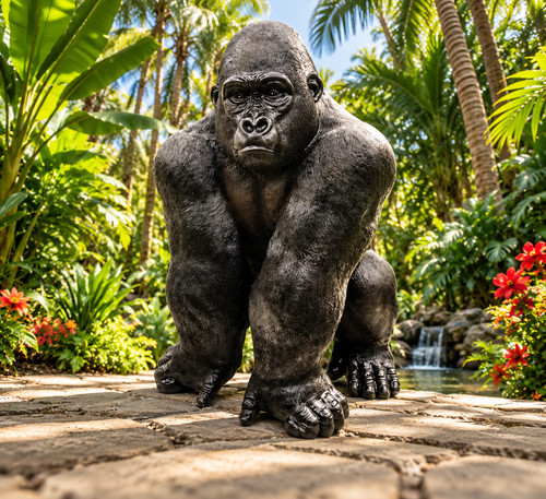 Xxl gorilla deko figur - xxl,