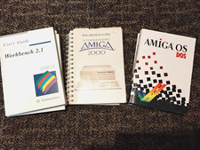 Lot amiga user guides - user,
