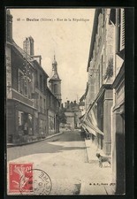 AK Decize, Rue de la République 1910 