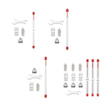Airbrush-Reparaturwerkzeug, tragbare Ersatzteile für die Düsenkappe der