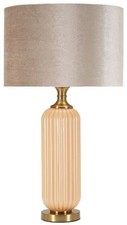 Perly Tischlampe Glasfuß
