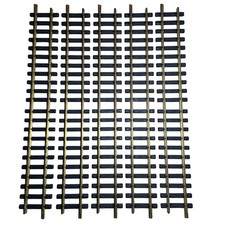 5x Aristo-Craft Spur G Modelleisenbahn 60cm Messing Gleise Geraden 3 Meter gesamt