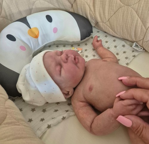Reborn baby vollsilikon - baby,