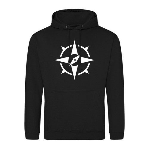 Unisex hoodie kompass - unisex, bussole