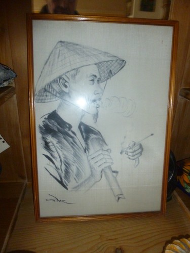 Chinesische seidenmalerei - chinesische,