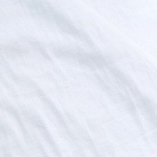 weiß LEINEN-Stoff Kleid Hose