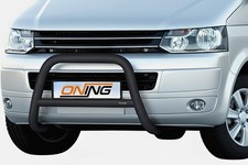 Frontbügel mit Querstreben für VW T5 2003-2015 SCHWARZ 70mm Gutachten