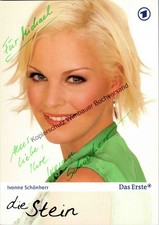 Original Autogramm Ivonne Schönherr /// Autograph signiert signed signee Schönhe