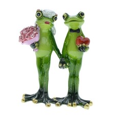 Hochzeit Frosch Garten Statue