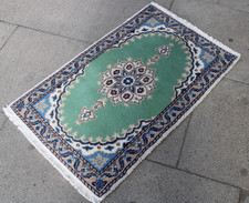 Teppich Nain 60 / 95 grün