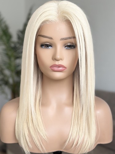 Echthaar perücke hellblond - |,