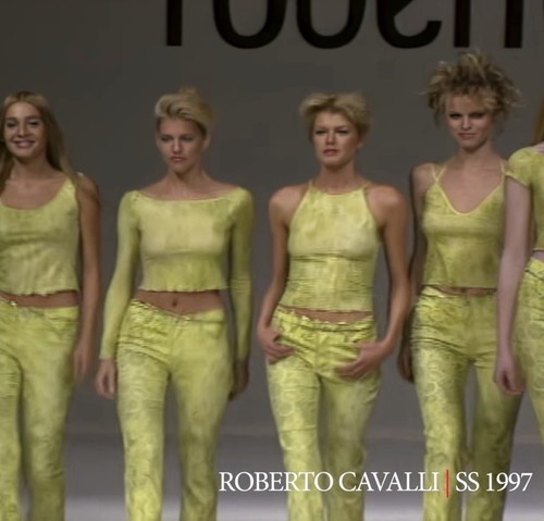 Roberto cavalli ss1997 - roberto, lime