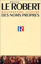 Le Petit Robert Illustre Des Noms Propres - Distribooks, Inc