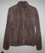 braune Fell-Jacke mit