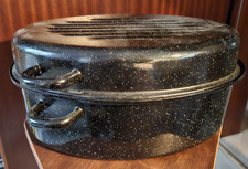 Gänse Bräter mit Deckel, oval