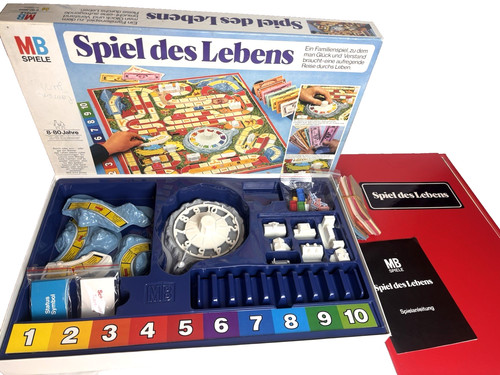 Spiel des lebens vintage retro - des,