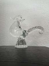Glas Huhn Hahn Gockel Murano