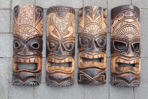 Tiki gesicht 30cm - 4, 4