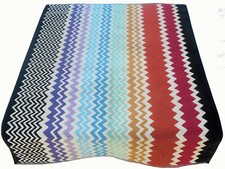 MISSONI HOME BADETEPPICH BATH MAT SCHWER 1 kg 100% BAUMWOLLE 90x70cm RUFUS 156