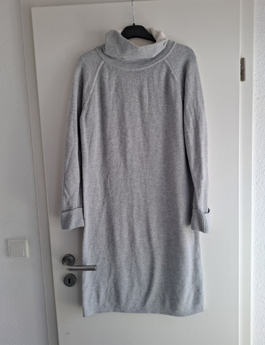 Edc damen strickkleid - strickkleid, grau