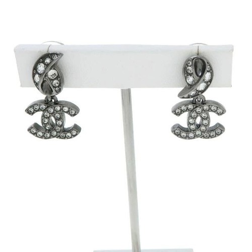 Chanel logos strass - cc,