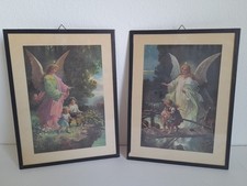 2 Antike Schutzengel Bilder