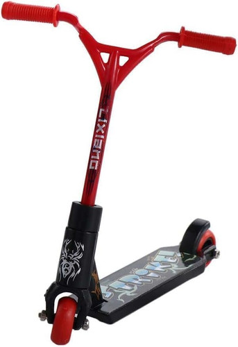 Roter finger scooter - mit, zwei