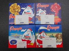 HPF: Presepe / Krippen 1996, 1997, 1998, 1999, alle komplett, aber geöffnet