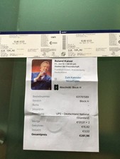 Roland Kaiser Tickets  2x